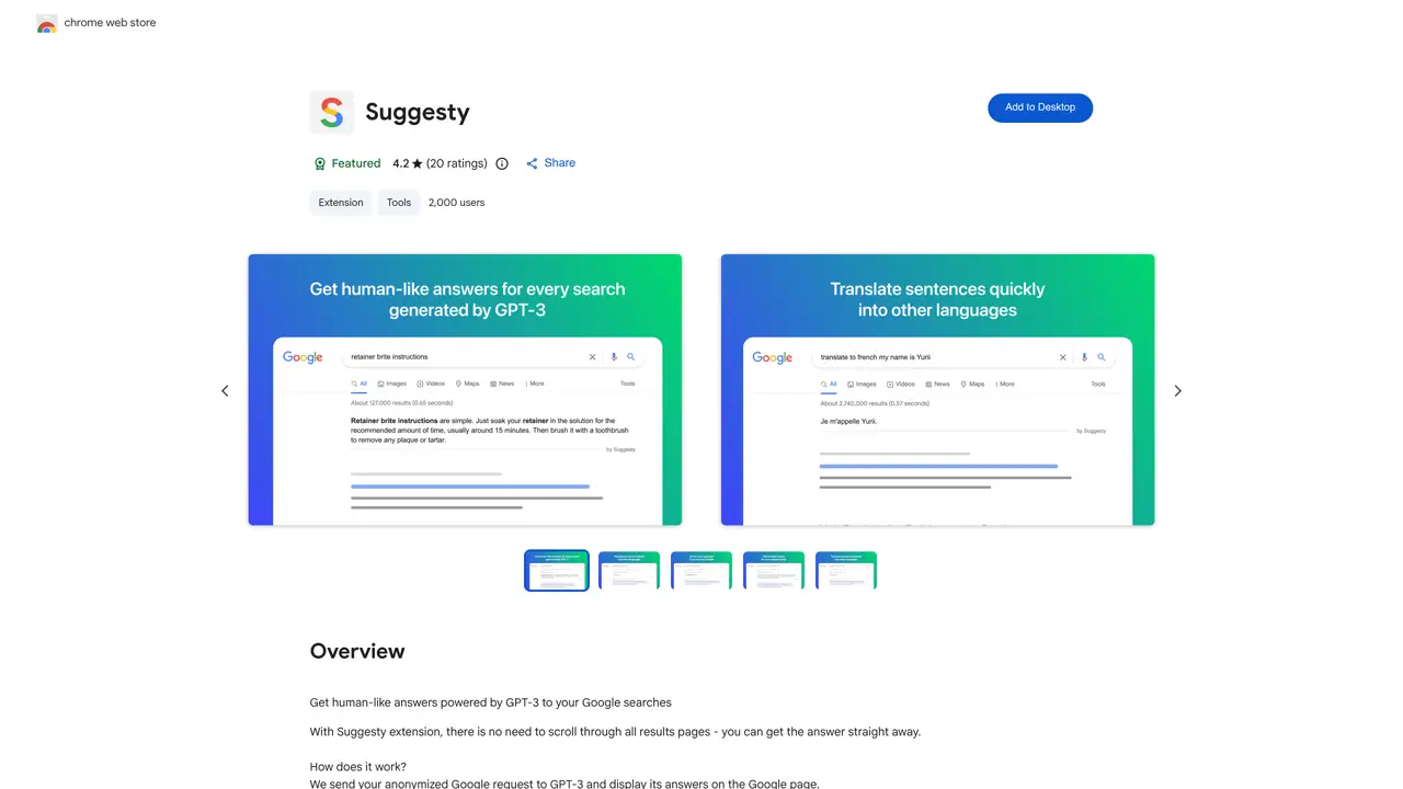 Suggesty featured image