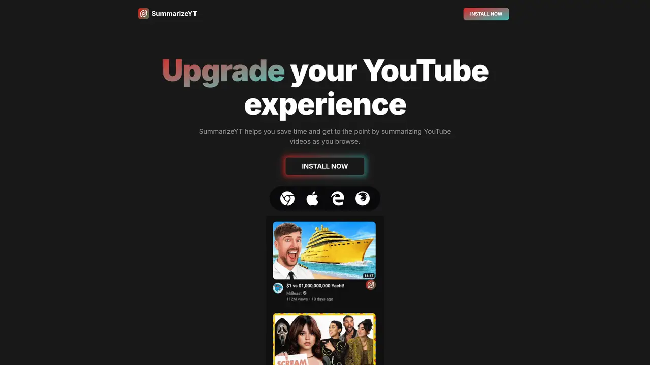 SummarizeYT featured image
