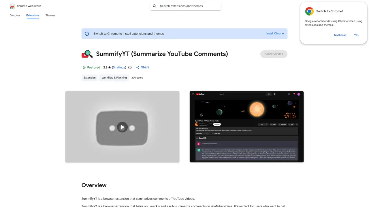 SummifyYT featured image