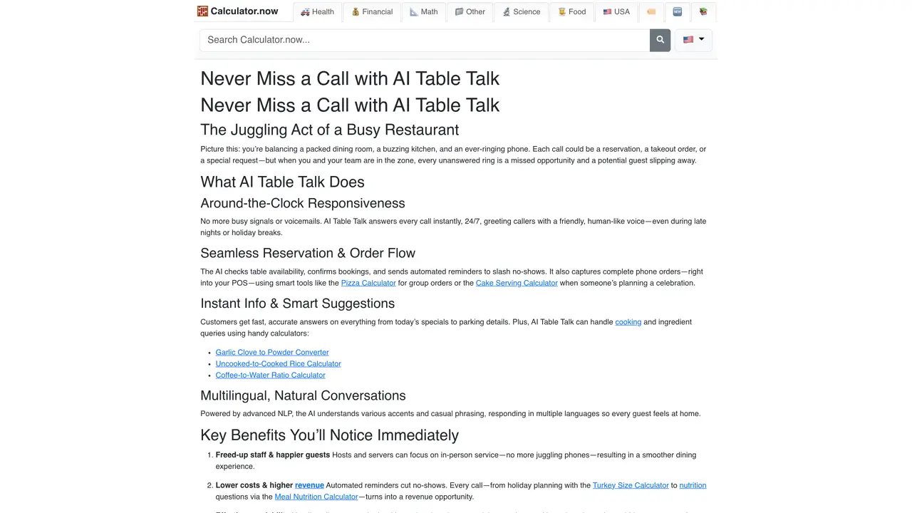 TableTalk featured image