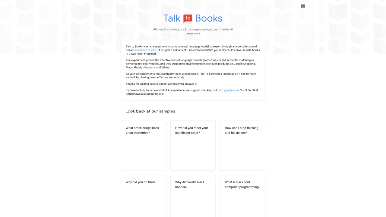 Talk To Books featured image