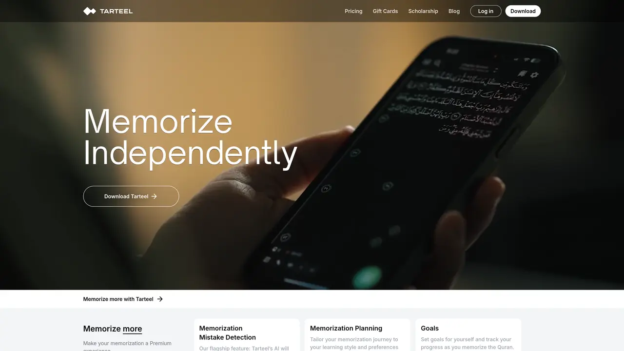Tarteel featured image