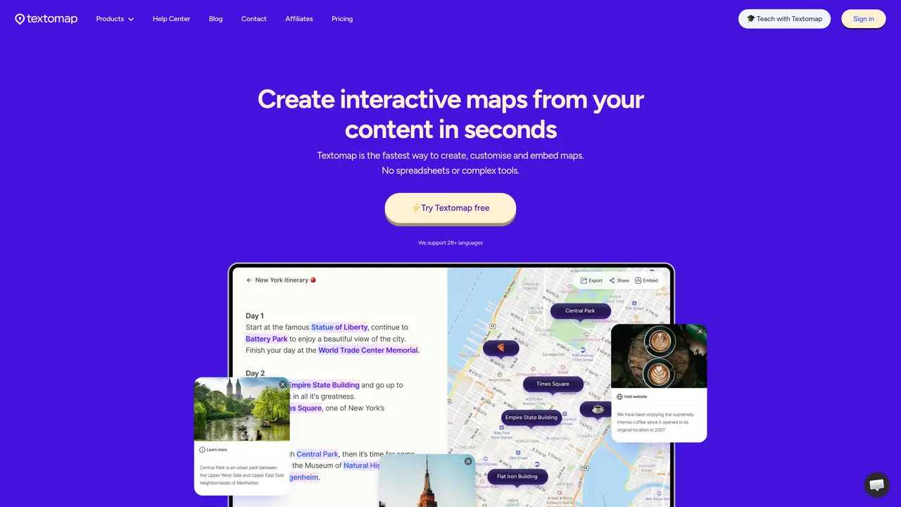 Textomap featured image