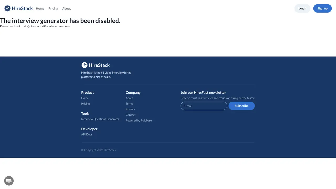 This Interview Does Not Exist Demo – HireStack featured image