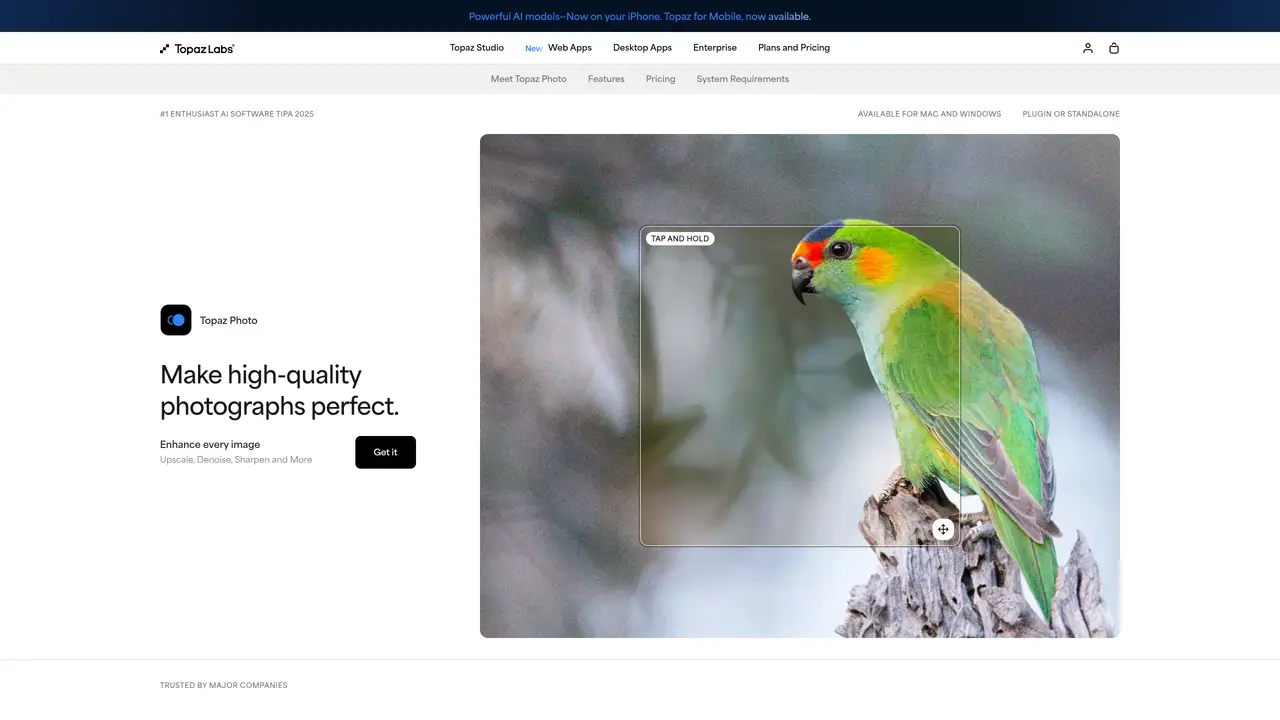 Topaz Photo AI featured image