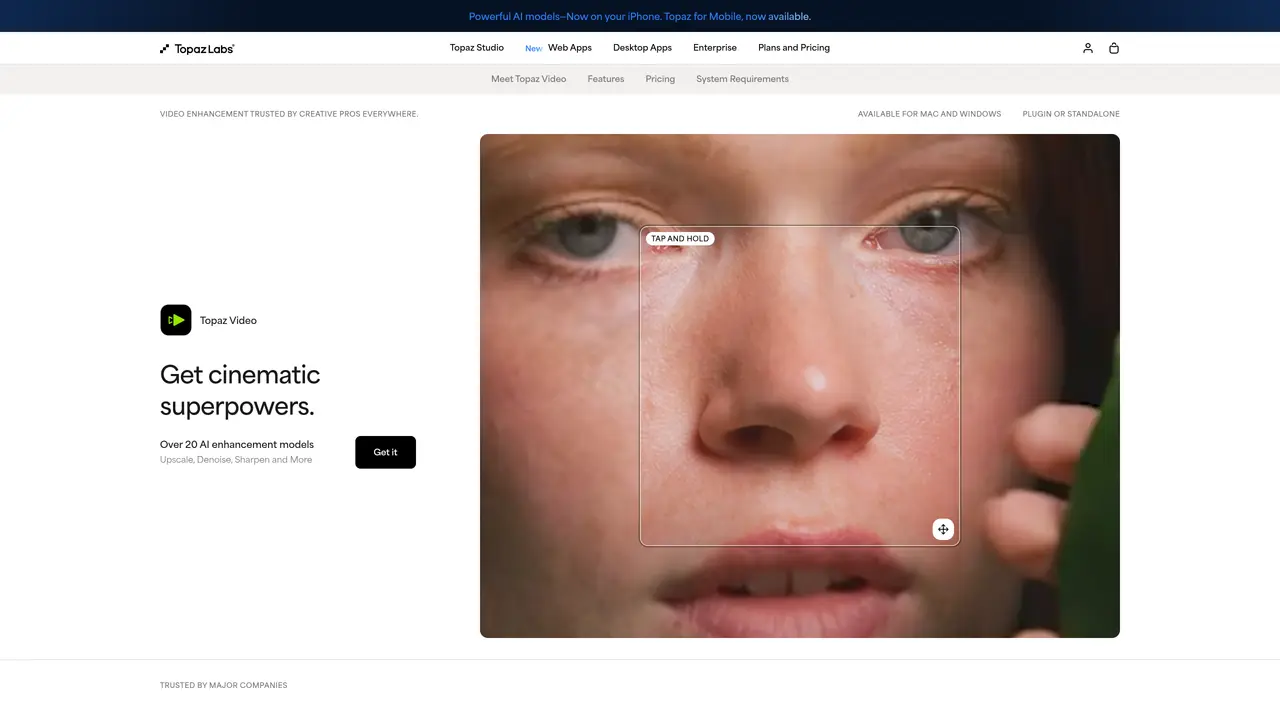 Topaz Video AI featured image