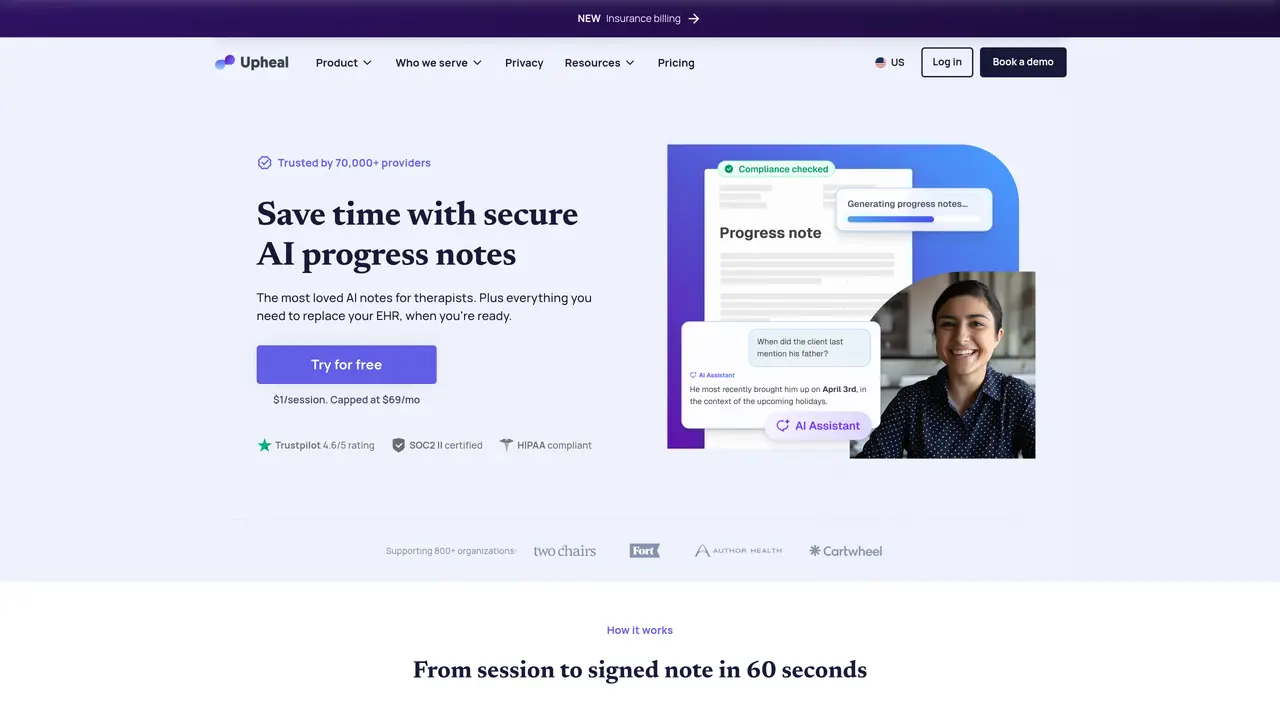 Upheal featured image