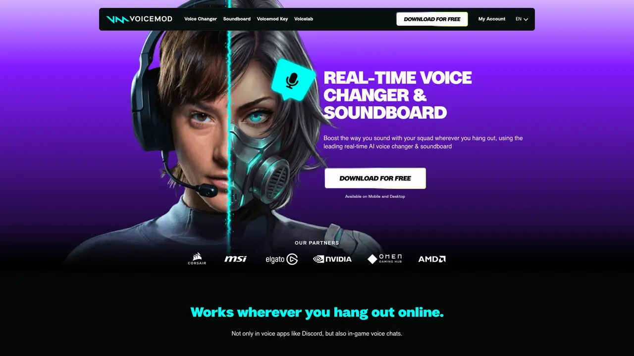 Voicemod featured image