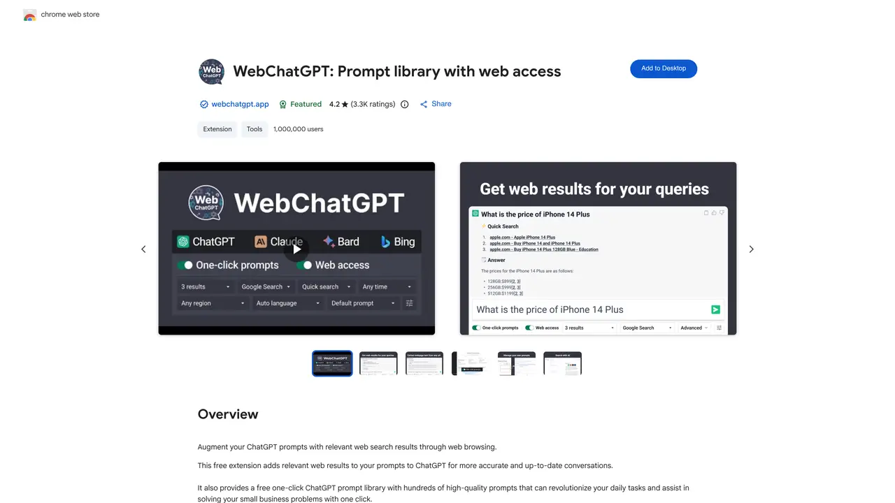 Web ChatGPT featured image