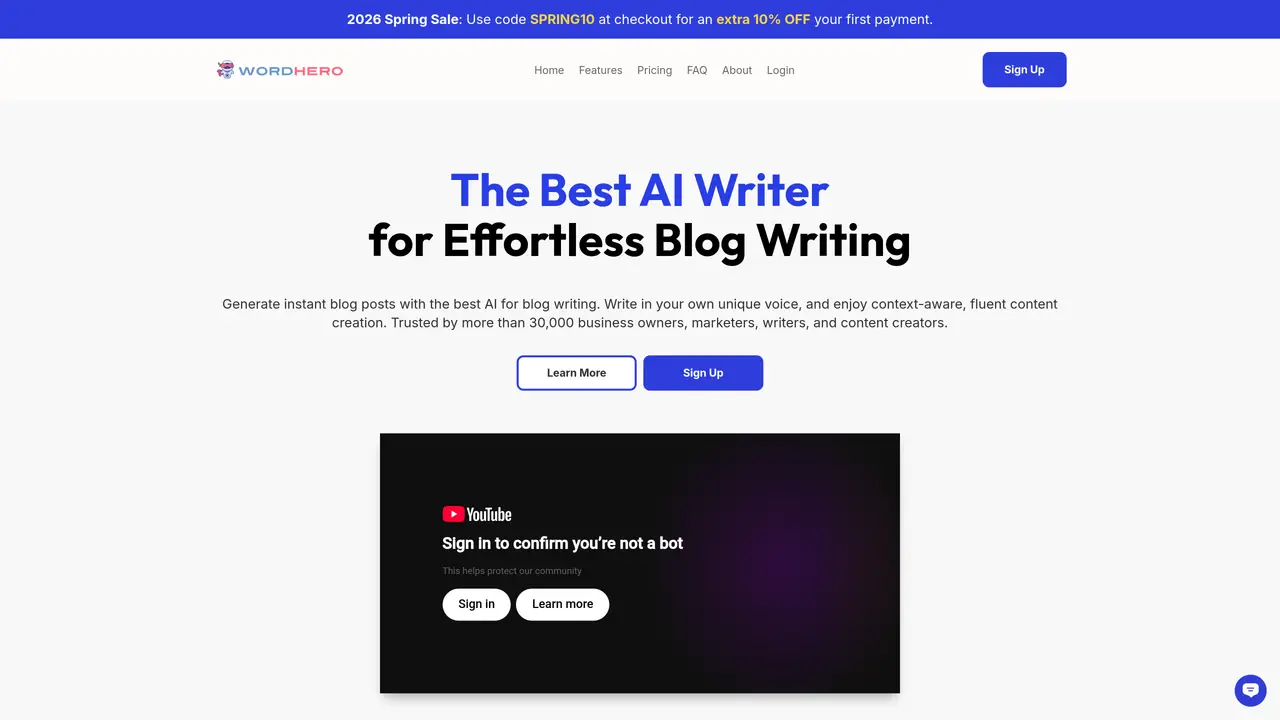 Wordhero featured image