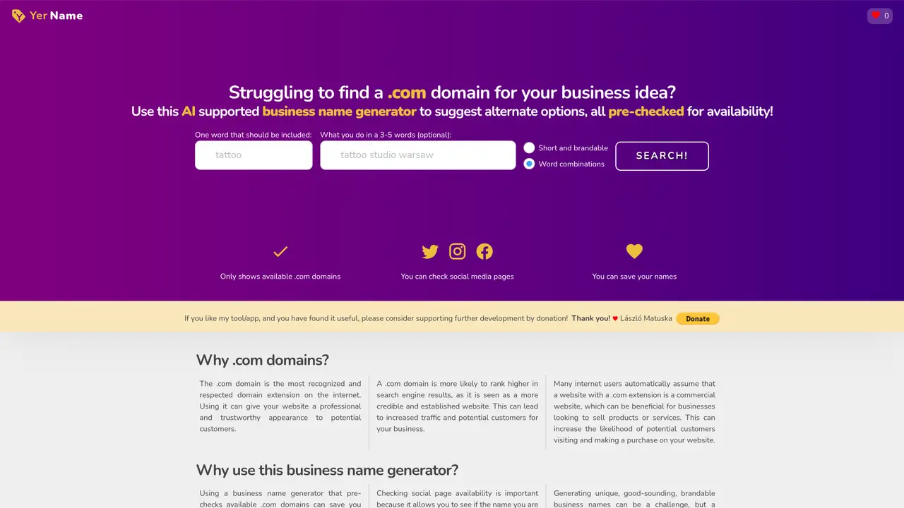 YerName featured image