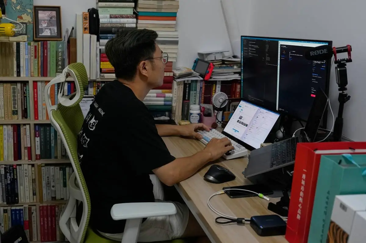 Workers in China worry over being replaced as they adapt to the growing impact of AI on jobs