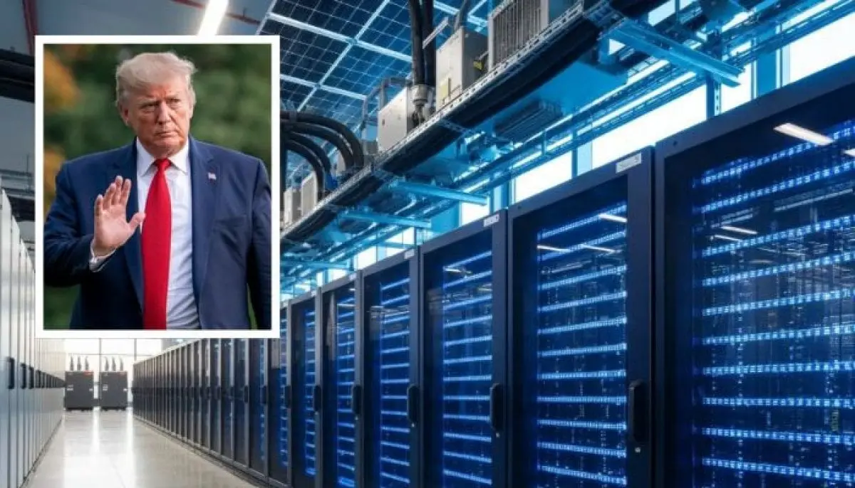 Trump defends AI data centers, dismisses opposition as ‘mistake’-Touts tech infrastructure boom