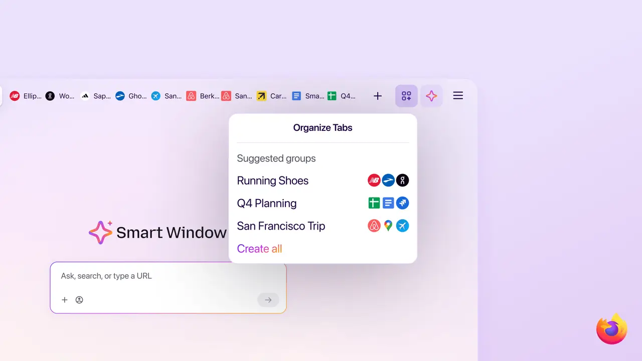 Firefox’s Smart Window promises a better AI browser