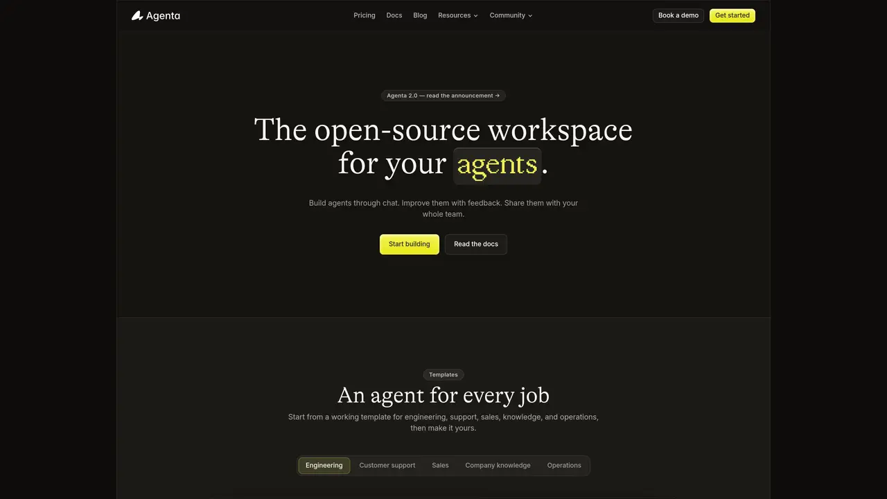 Agenta featured image