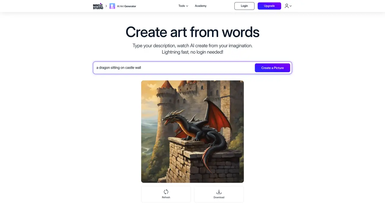 AI Art Generator by Magic Studio featured image
