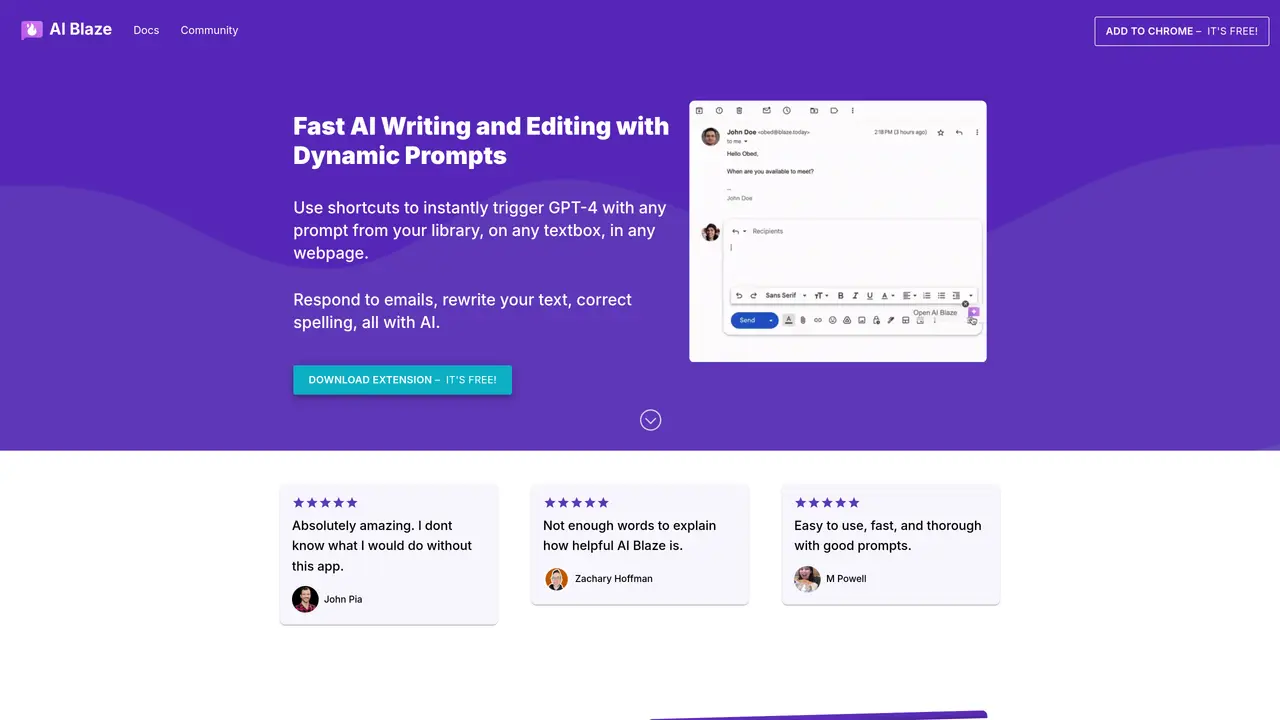 AI Blaze featured image