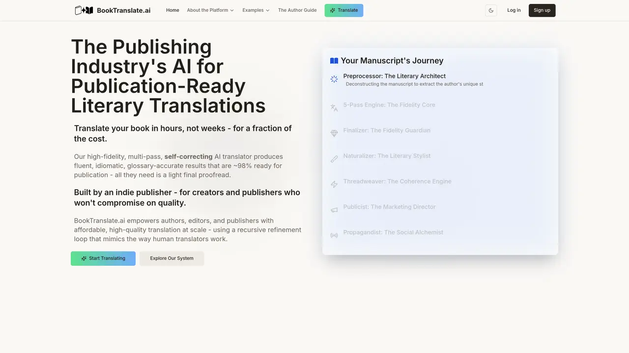 AI Book Translate featured image