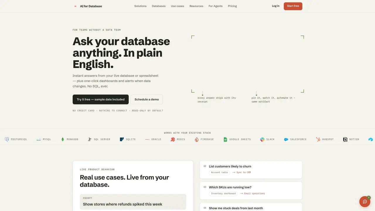 AI for Database featured image