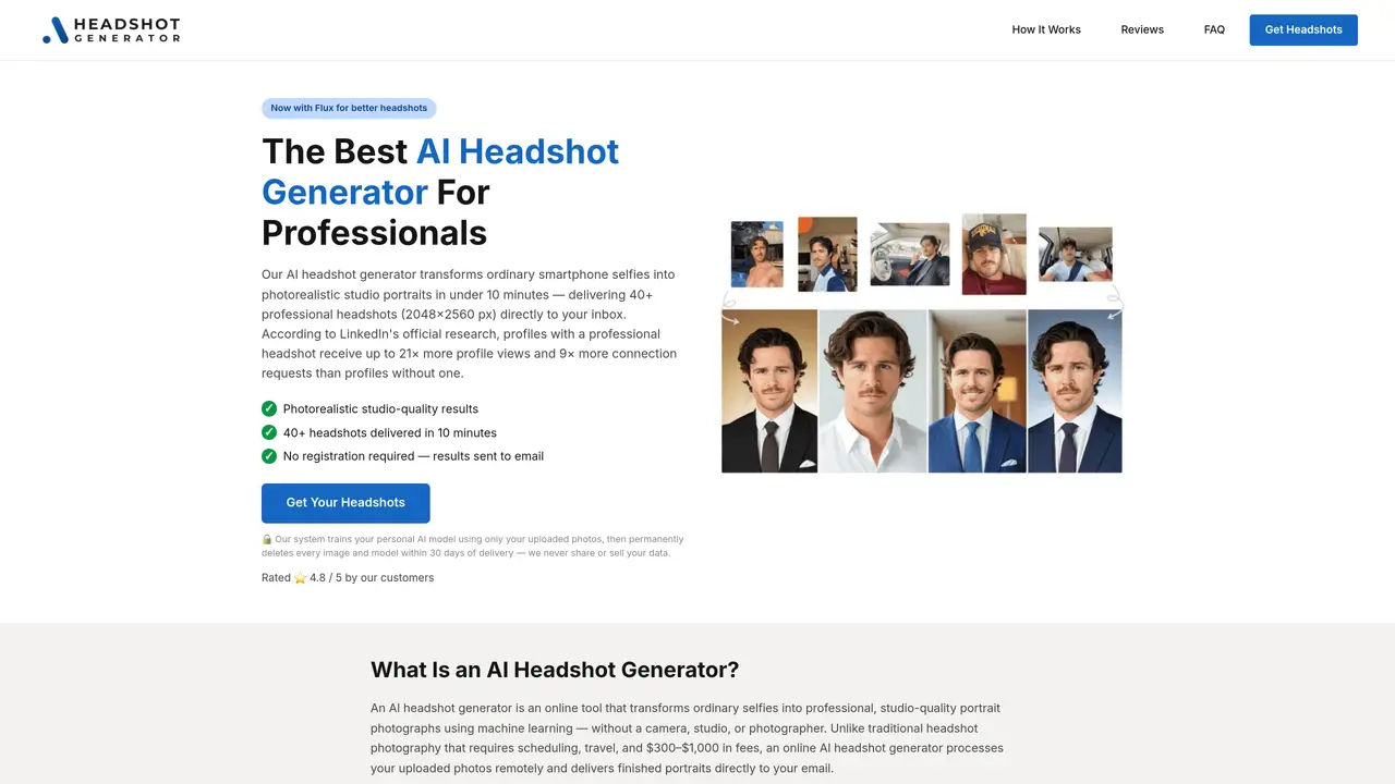 AI Headshot Generator featured image