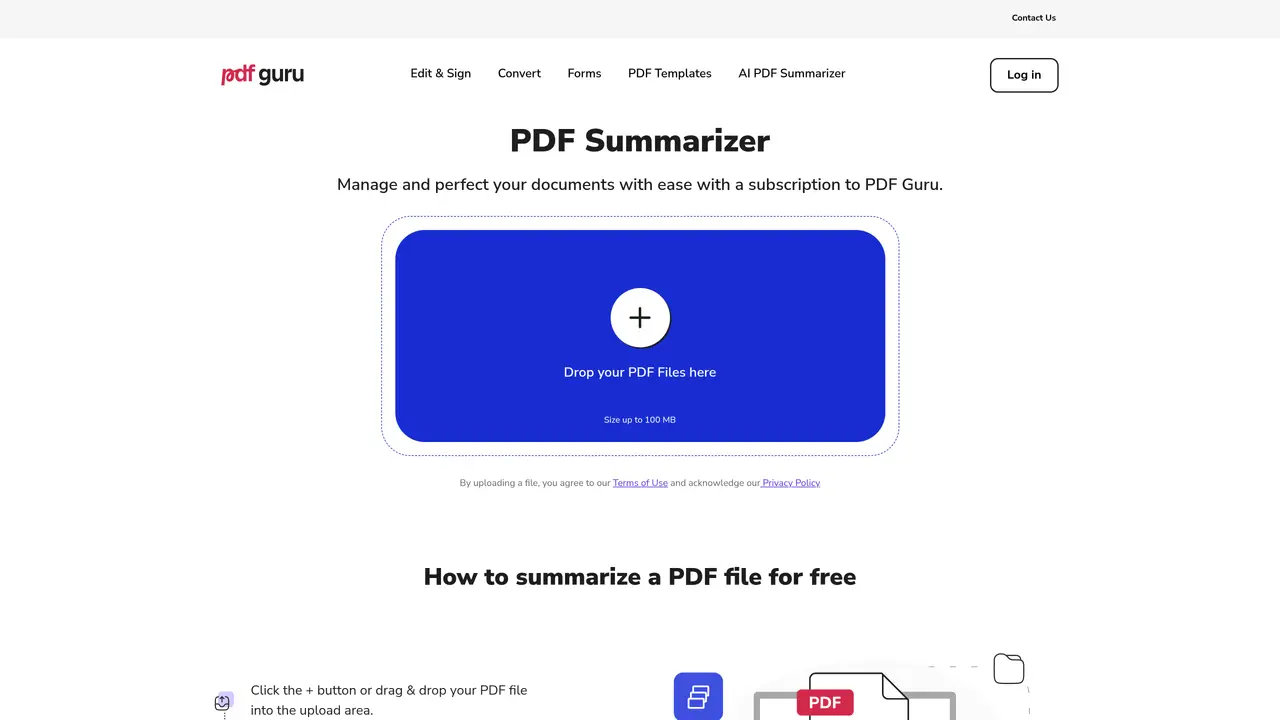 AI PDF Summarizer by PDF Guru: Faster Content Analysis featured image