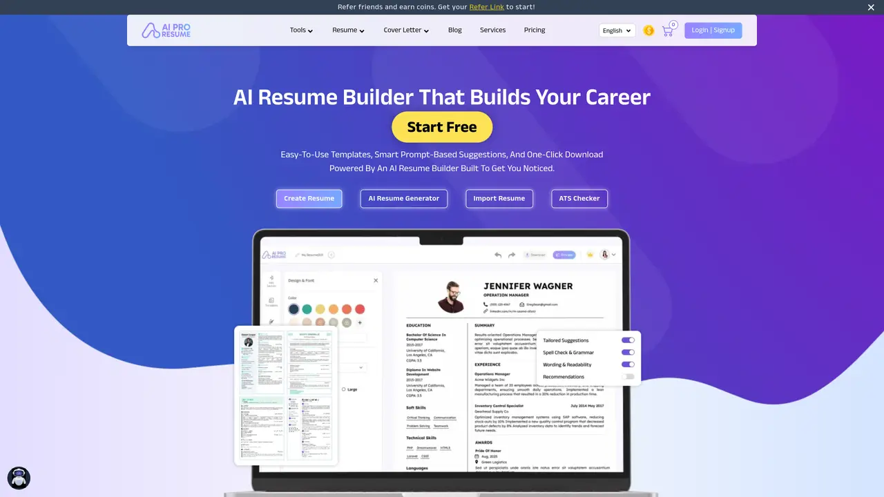 AI PRO RESUME featured image