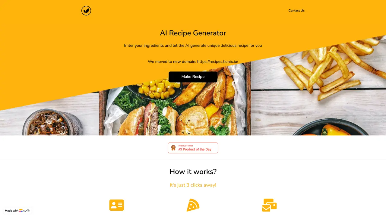 AI Recipe Generator featured image