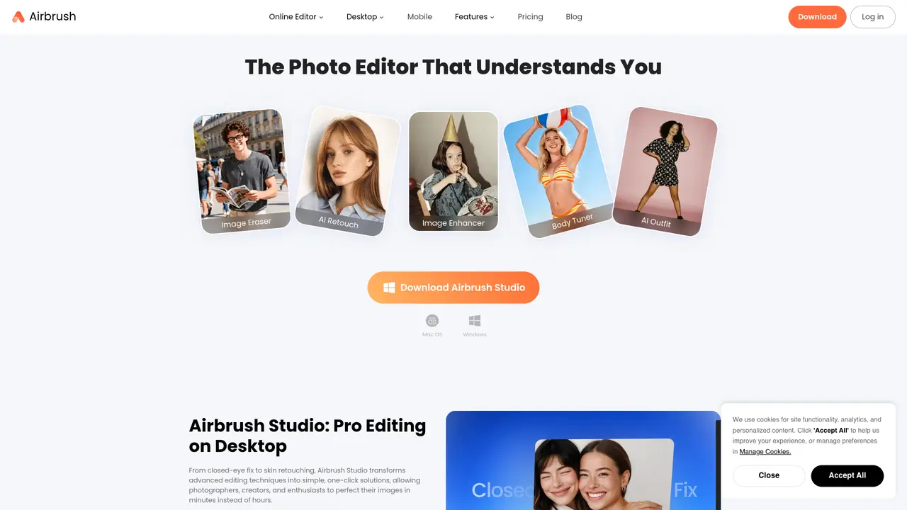 AirBrush AI Headshots featured image