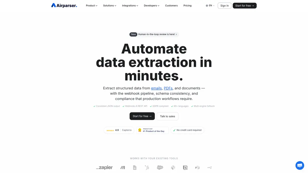 Airparser featured image