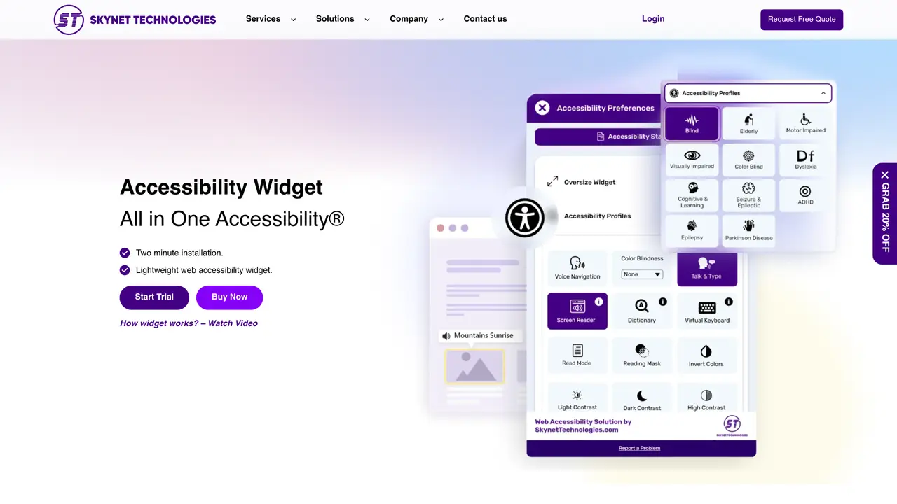 All in One Accessibility featured image