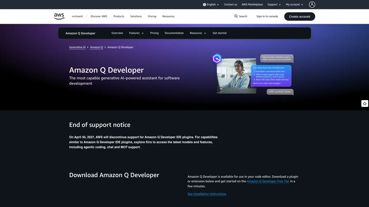 Amazon Q Developer featured image
