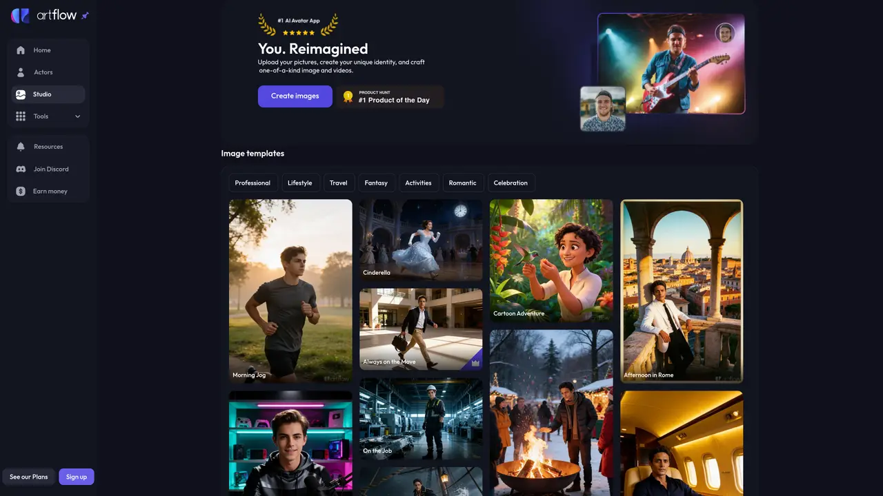 Artflow.ai – Create AI Stories featured image