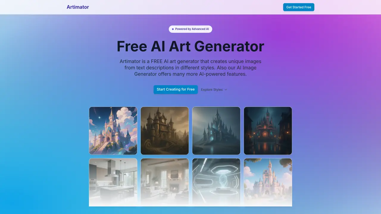 Artimator featured image