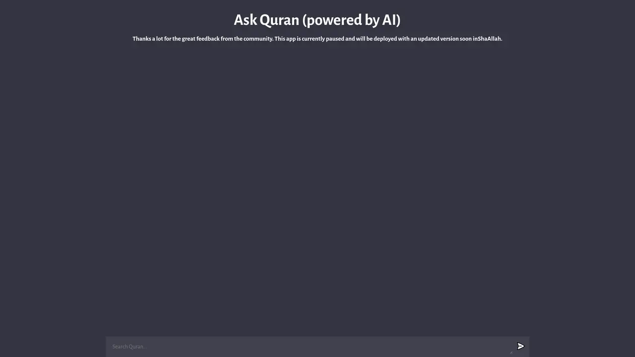 Ask Quran featured image