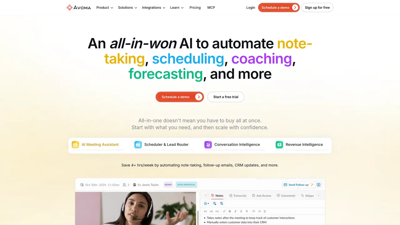 Avoma featured image