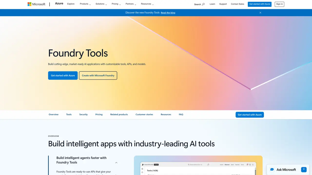 Azure Cognitive Services featured image