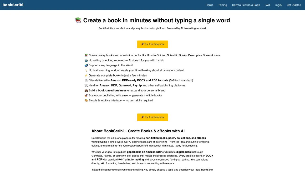 BookScribi featured image