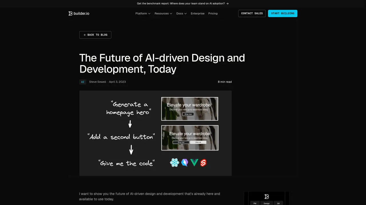 Builder.io AI featured image