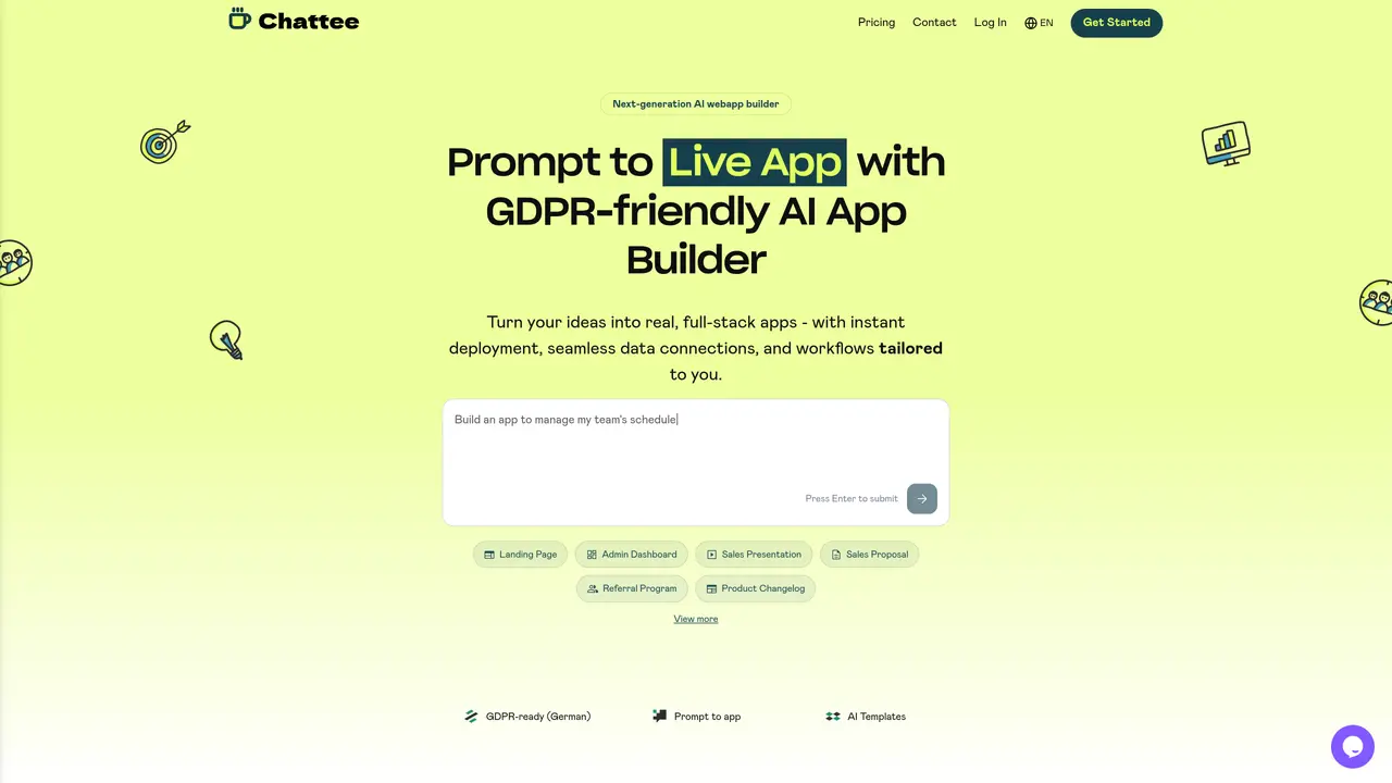 Chattee – AI App Builder featured image