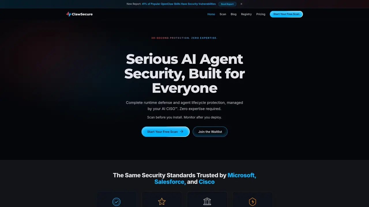 ClawSecure featured image