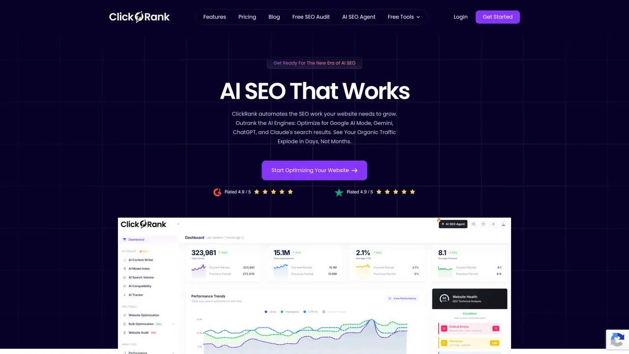 ClickRank AI featured image