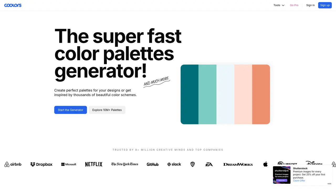 Coolors featured image