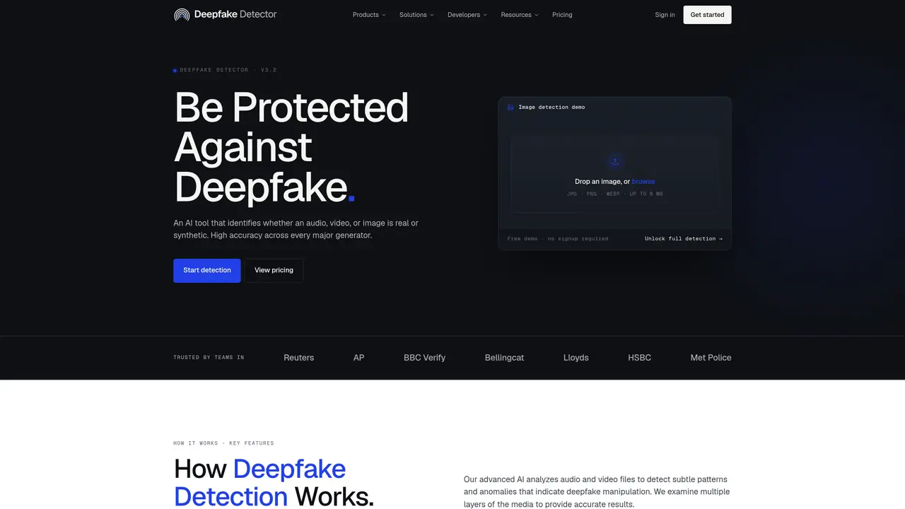 Deepfake Detector featured image