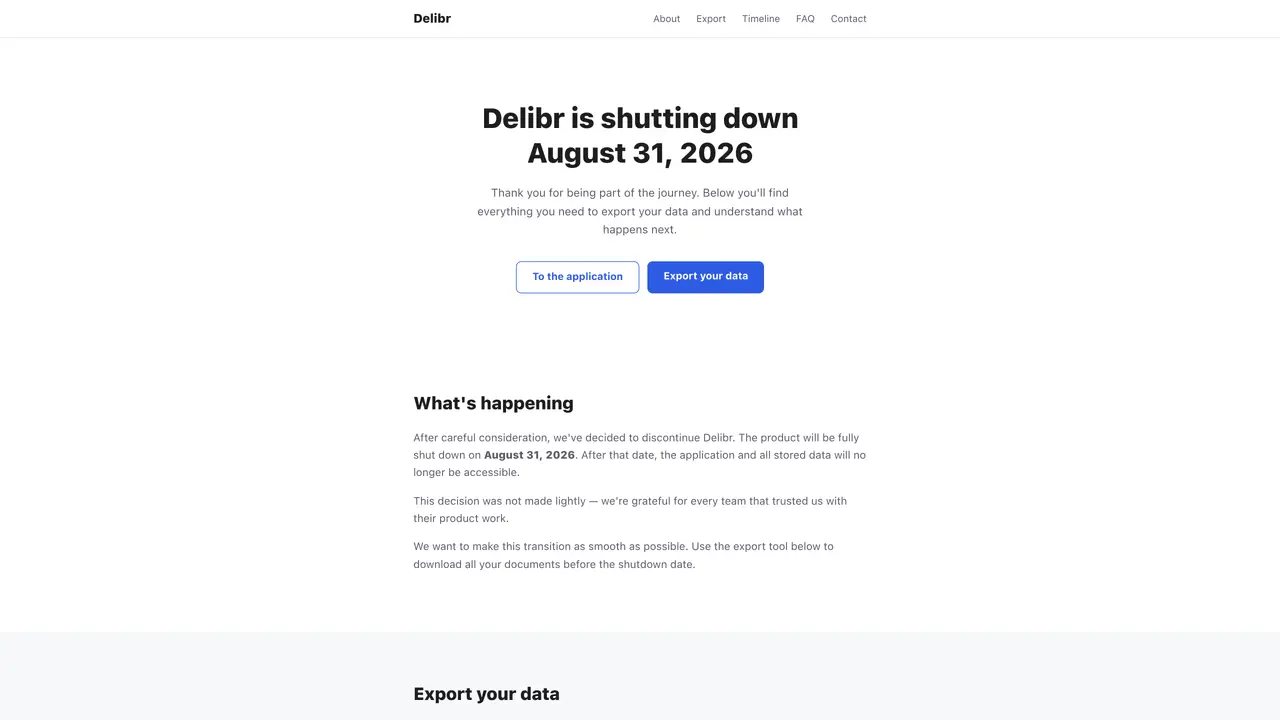 Delibr featured image