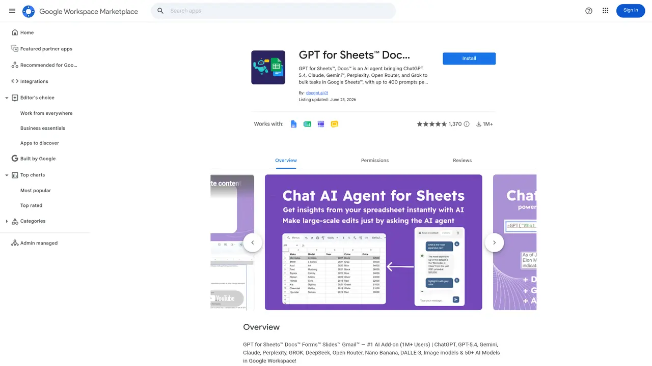 DocGPT AI Writer for Docs featured image