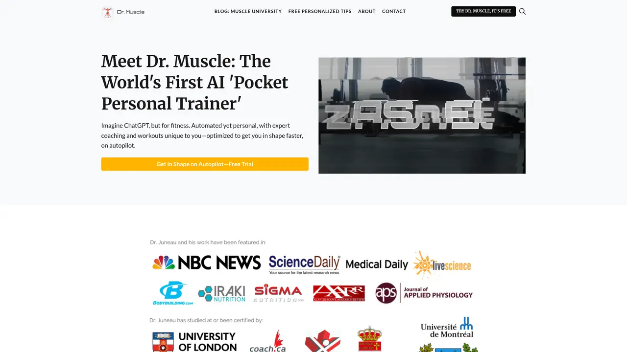 Dr. Muscle featured image