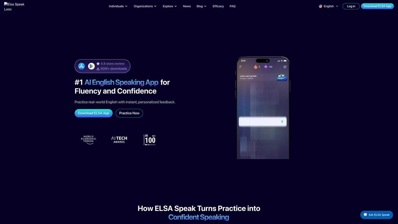 ELSA Speak featured image
