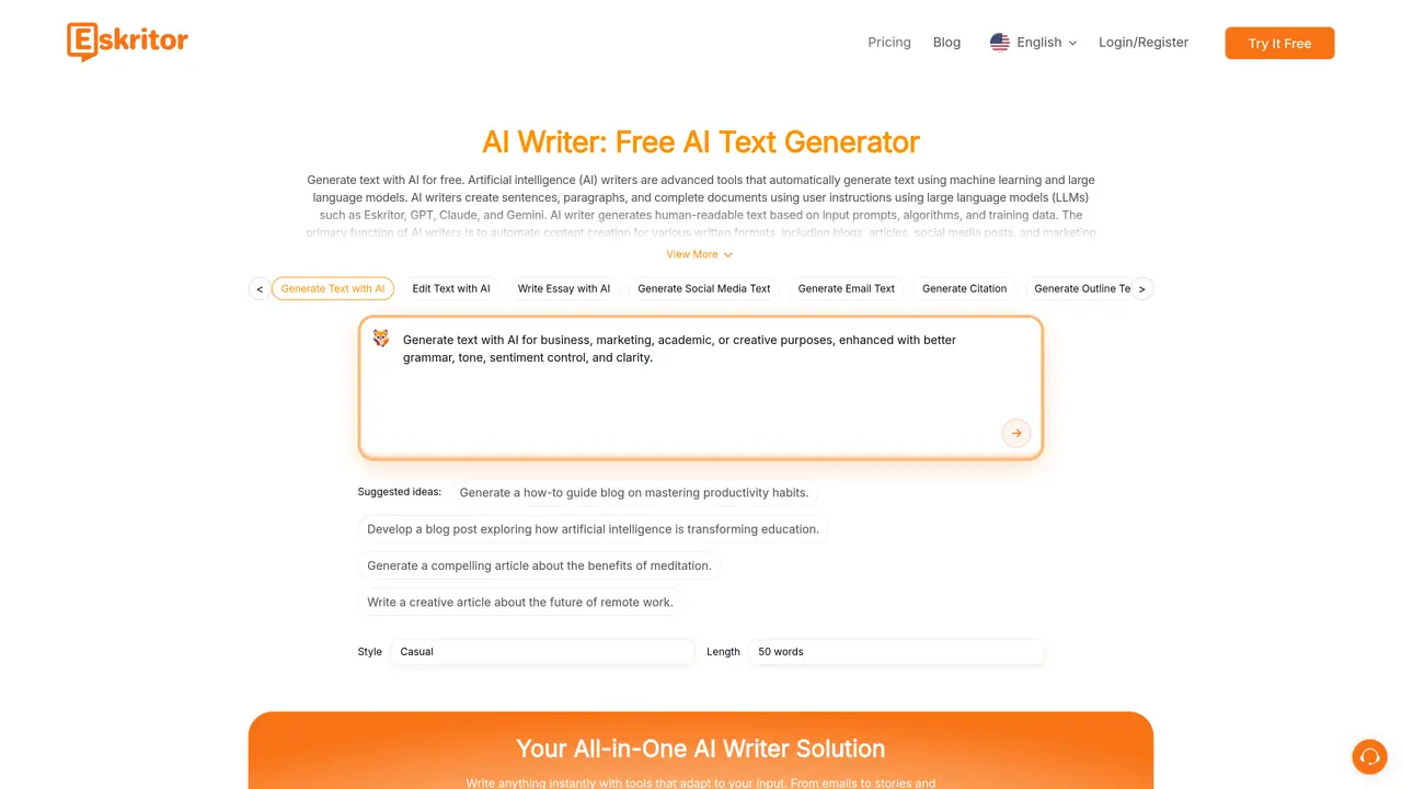 Eskritor featured image