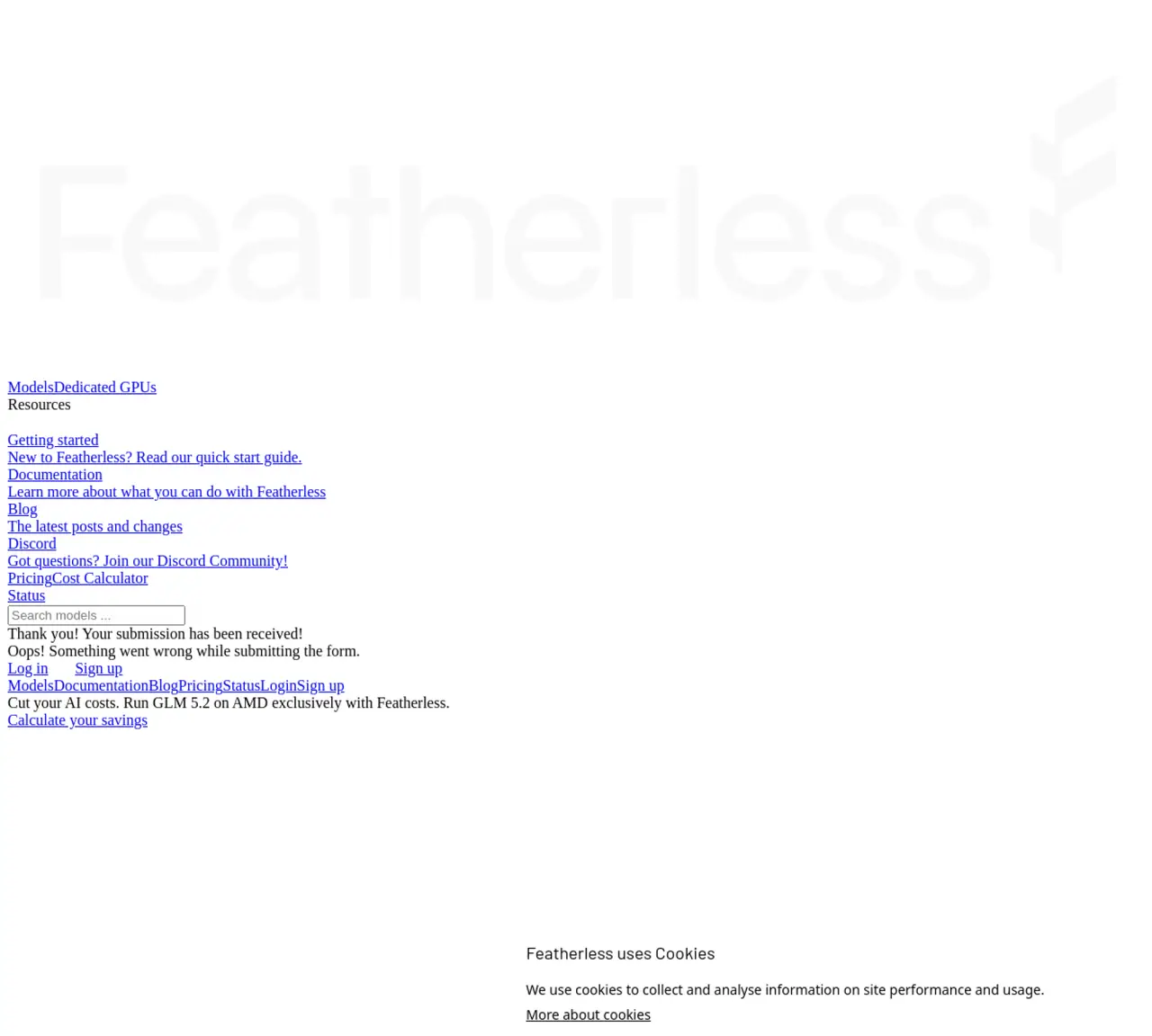 Featherless featured image