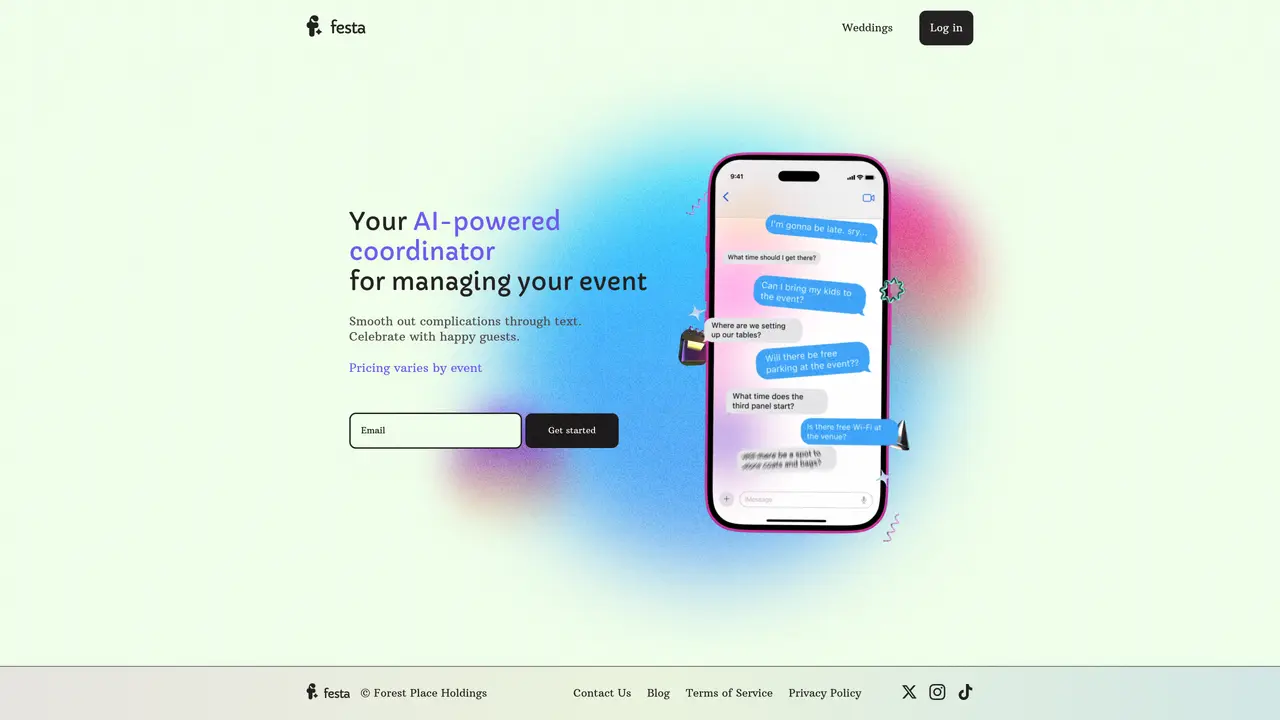 Festa | AI-native OS for events featured image